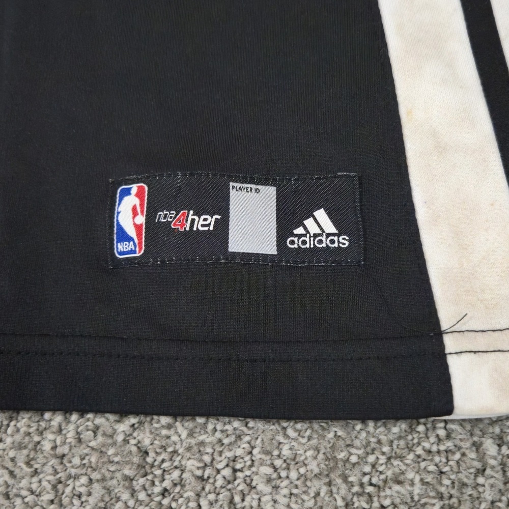 Adidas Brooklyn Nets Jason Collins #98 Black/White NBA Basketball Jersey S - Picture 6 of 10